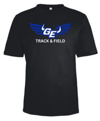 GEHS Track &amp; Field Polyester -T-Shirt -Pressure Is A Privilege.