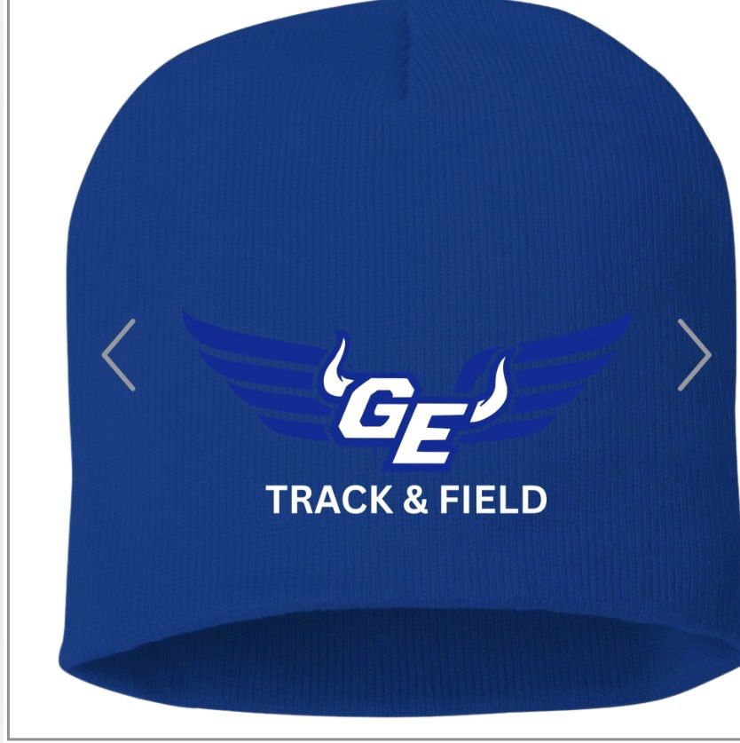 GEHS Track - Beanie, Color: Royal