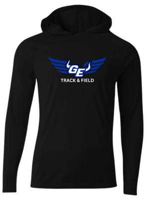 GEHS Polyester Wicking Hoodie - Pressure Is A Privilege.