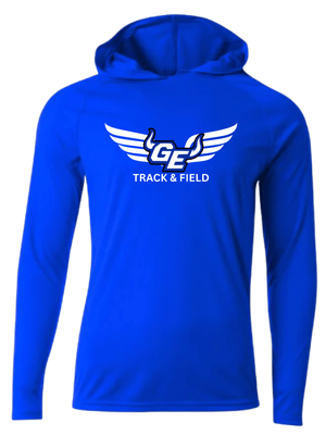 GEHS Polyester Wicking Hoodie - Pressure Is A Privilege.