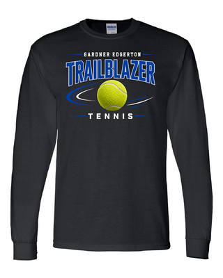 GEHS Tennis  Ball- Gildan Soft Style Long Sleeve T-Shirt