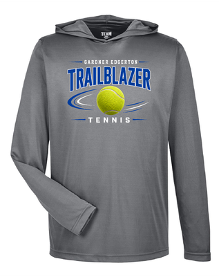 GEHS Tennis  Ball- Polyester Wicking Hoodie