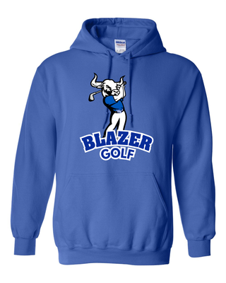 2026 GEHS Golf- Gildan Heavy Blend Hoodie - Bull