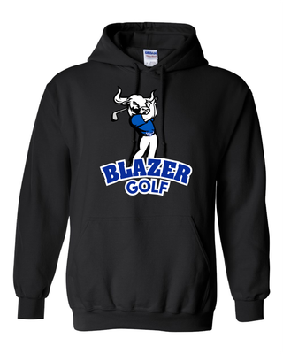 2026 GEHS Golf- Gildan Heavy Blend Hoodie - Bull
