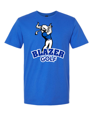 2026 GEHS Golf T-Shirt - Gildan Softstyle - Bull