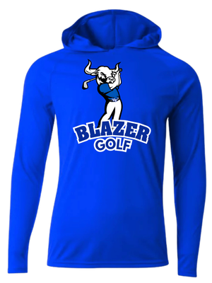 GEHS Golf - Polyester Wicking Hoodie - Bull
