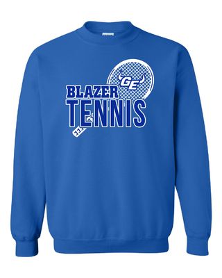GEHS - Tennis Racket - Gildan Heavy Blend Sweatshirt