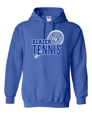 GEHS Tennis Racket - Gildan Heavy Blend Hoodie
