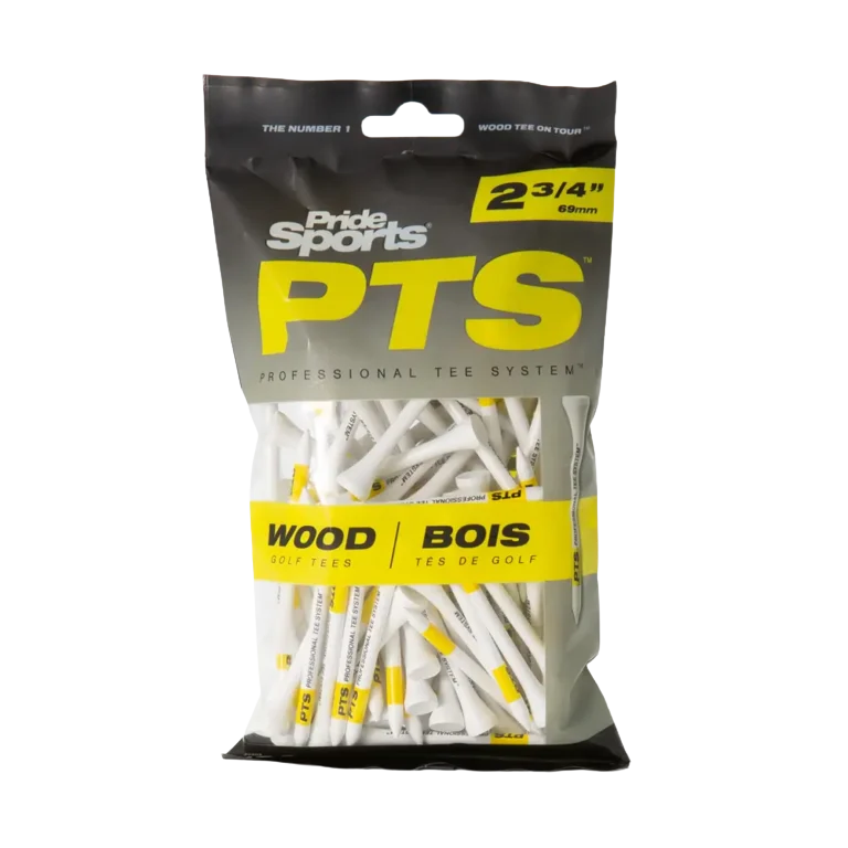 Pride PTS Wood Golf Tees, Size: 2 3/4"