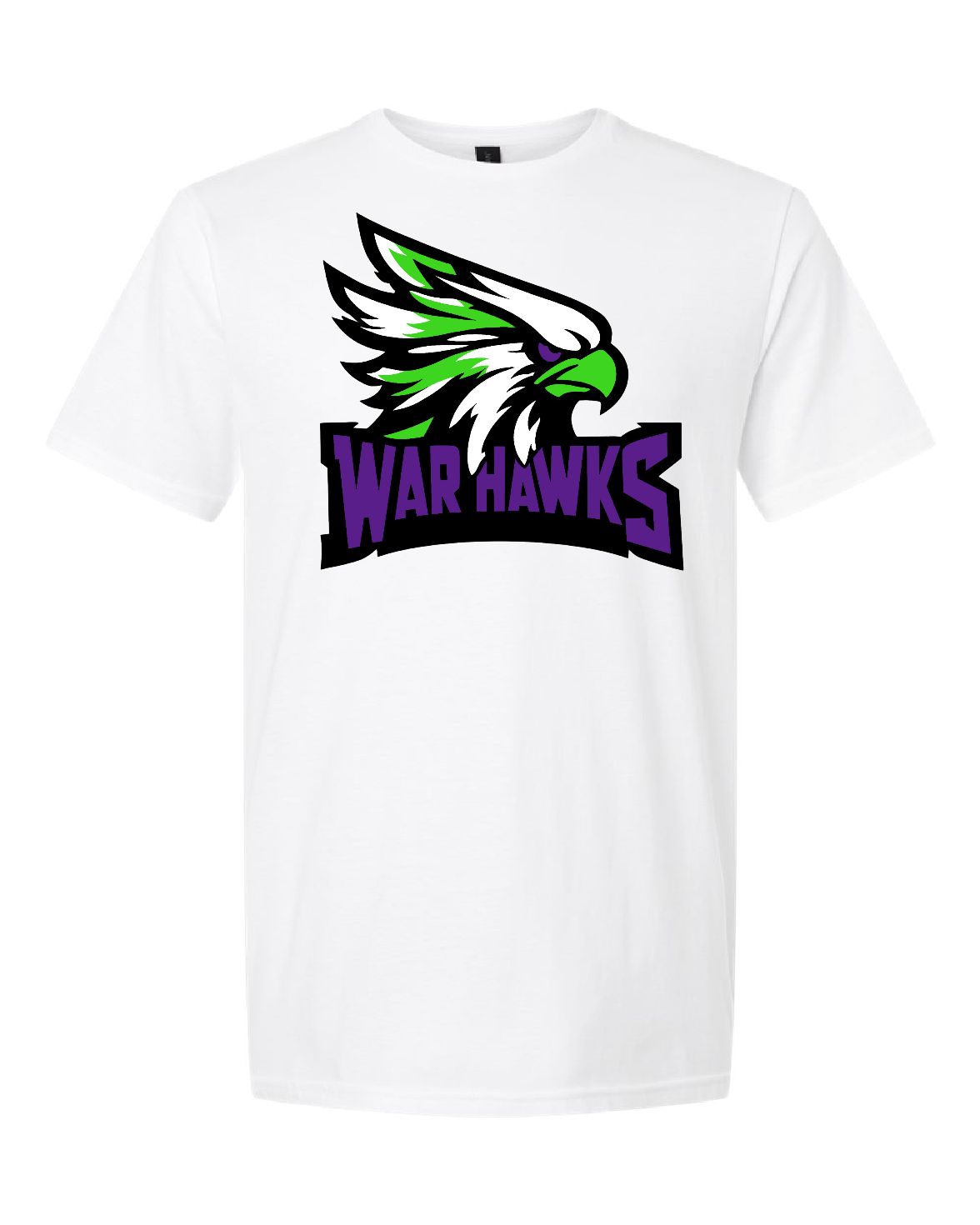 2026 Warhawks - Gildan Soft Style T-Shirt, Color: White, Size: YS
