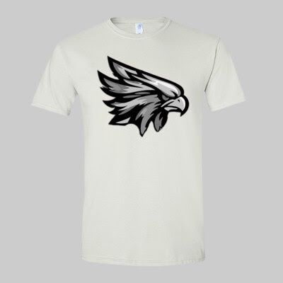 2026 Warhawks Design 2 - Gildan Soft Style T-Shirt, Color: White, Size: YS
