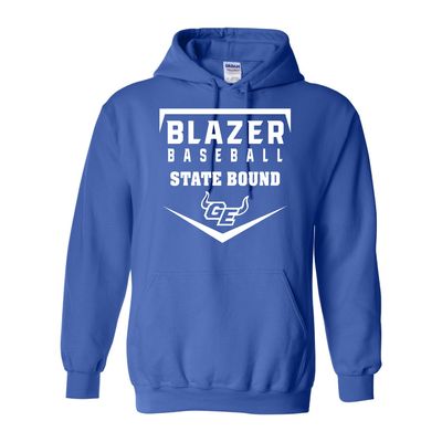 2026 GEHS Baseball - State Bound - Gildan Heavy Blend Hoodie