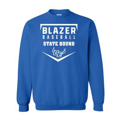 2026 GEHS Baseball - State Bound- Gildan Softstyle  Sweatshirt