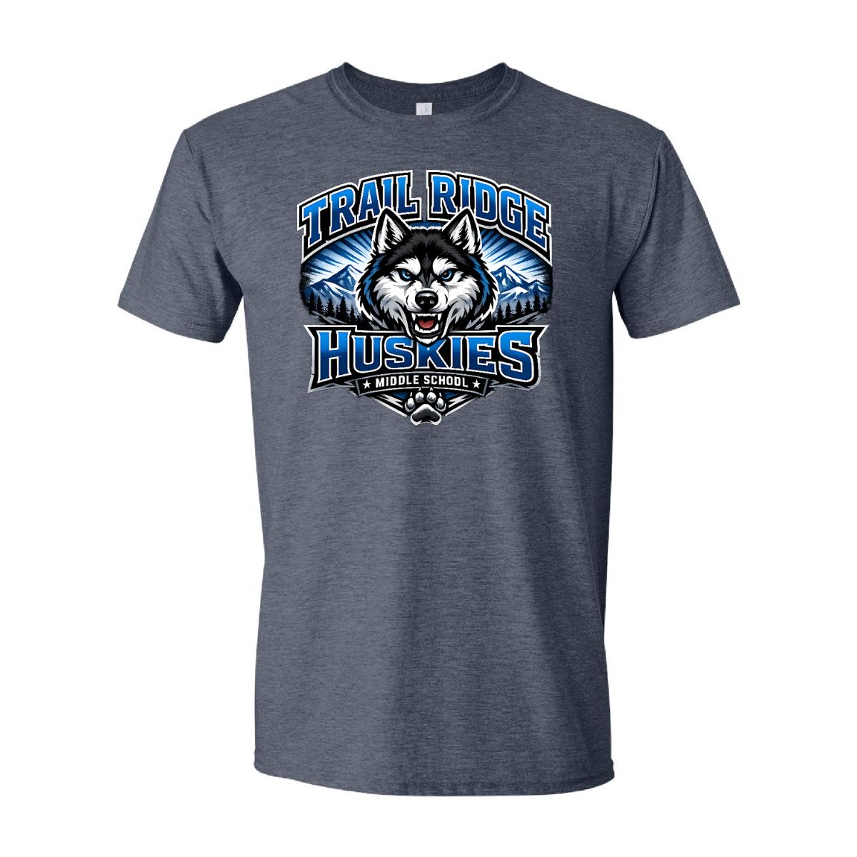 2026 TRMS Staff Shirts - Gildan Softstyle T-Shirt, Color: Heather Gray, Size: S