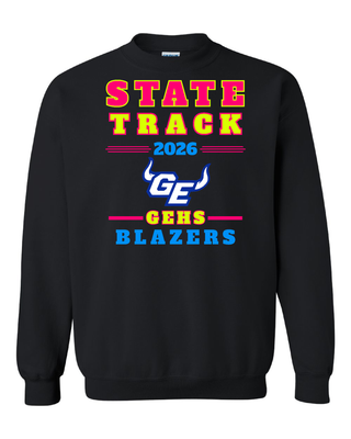 2026 State Track &amp; Field Gildan Heavy Blend Sweatshirt
