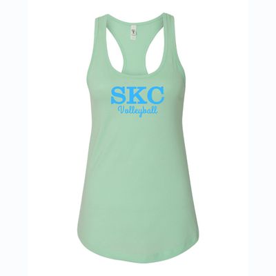 SKC Volleyball - Next Level Racerback Tank - Mint