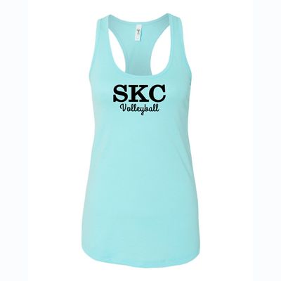 SKC Volleyball - Next Level Racerback Tank - Light Blue