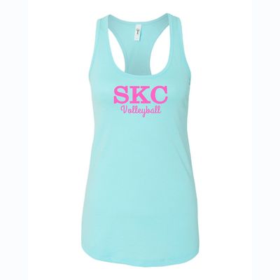 SKC Volleyball - Next Level Racerback Tank - Light Blue