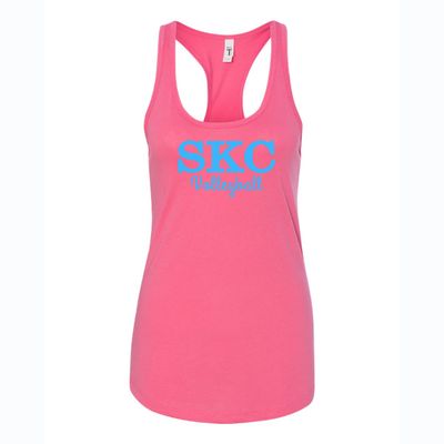 SKC Volleyball - Next Level Racerback Tank - Pink