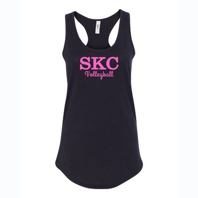SKC Volleyball - Next Level Racerback Tank - Black