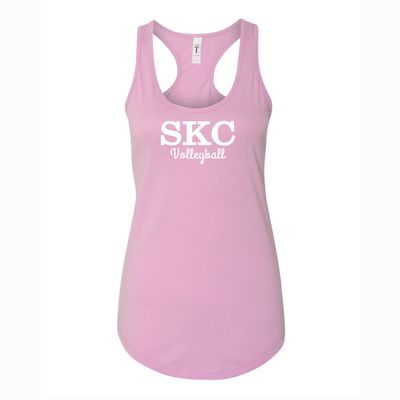 SKC Volleyball - Next Level Racerblack Tank - Orchid