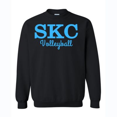 SKC Volleyball - Heavy Blend Crewneck Sweatshirt - Black
