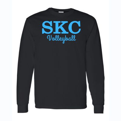 SKC Volleyball - Gildan Heavy Cotton  Long Sleeve T-Shirt - Black