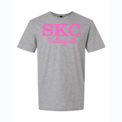 SKC - Volleyball - Gildan Softstyle T-Shirt - Sport Grey