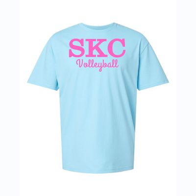 SKC Volleyball - Gildan Softstyle T-Shirt - Sky Blue