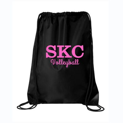 SKC Volleyball - Draw String Bag - Black