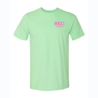 SKC Volleyball - Gildan Softstyle T-Shirt Bow - Mint