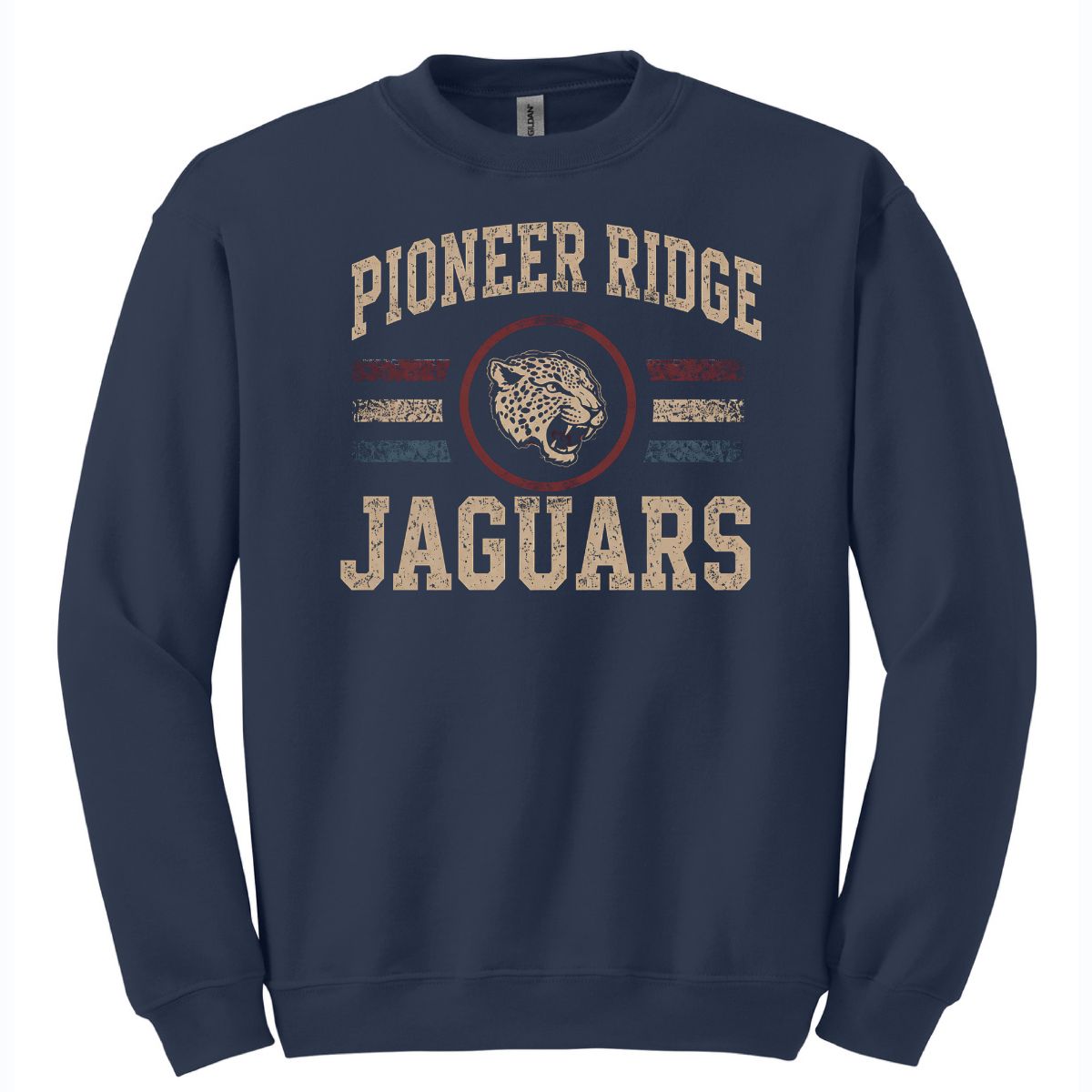 2026 PRMS Staff Shirts - Gildan Heavy Blend Sweatshirt, Color: Navy, Size: S