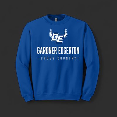 *2026 CROSS COUNTRY TEAM SHIRT - FRONT &amp; BACK* Gildan Softstyle Sweatshirt