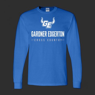 *2026 CROSS COUNTRY TEAM SHIRT - FRONT &amp; BACK* Gildan Softstyle Long Sleeve T-Shirt