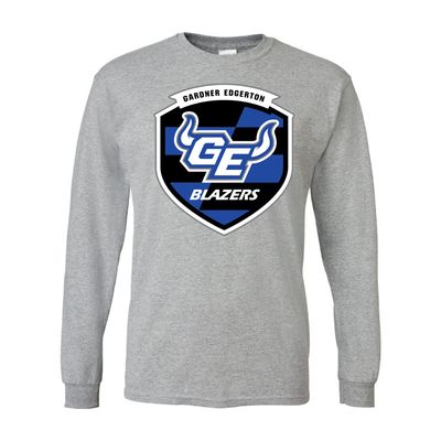2026  GEHS Soccer Long Sleeve Crest - Gildan Softstyle