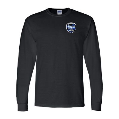 2026 GEHS Soccer Long Sleeve Crest Pocket - Gildan Softstyle