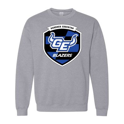 2026 GEHS Soccer  Crest - Sweatshirt - Gildan Heavy Blend