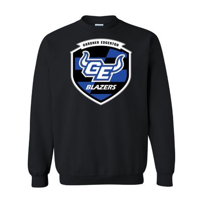 2026 GEHS Soccer  Crest - Sweatshirt - Gildan Heavy Blend