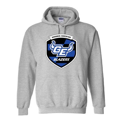 2026 GEHS Crest Soccer Hoodie - Gildan Heavy Blend