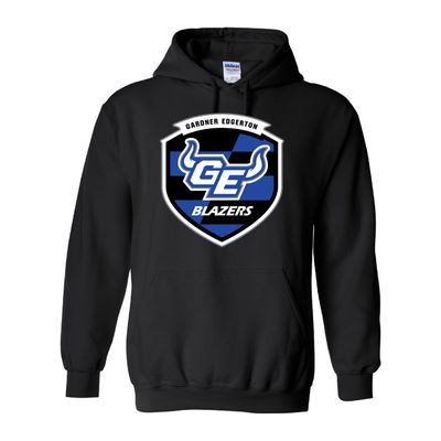 2026 GEHS Crest Soccer Hoodie - Gildan Heavy Blend