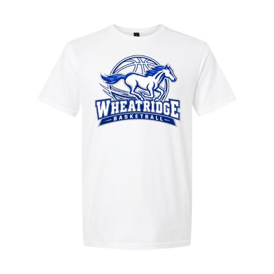 Wheatridge Basketball - Gildan Softstyle Cotton  Tee