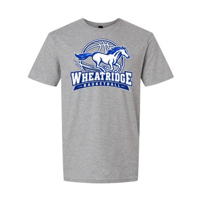 Wheatridge Basketball - Gildan Softstyle Cotton  Tee