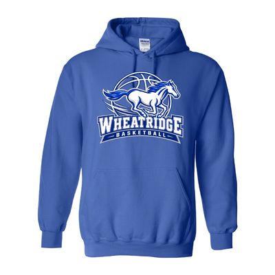 Wheatridge  Basketball - Gildan Heavy Blend Hoodie