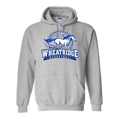 Wheatridge  Basketball - Gildan Heavy Blend Hoodie