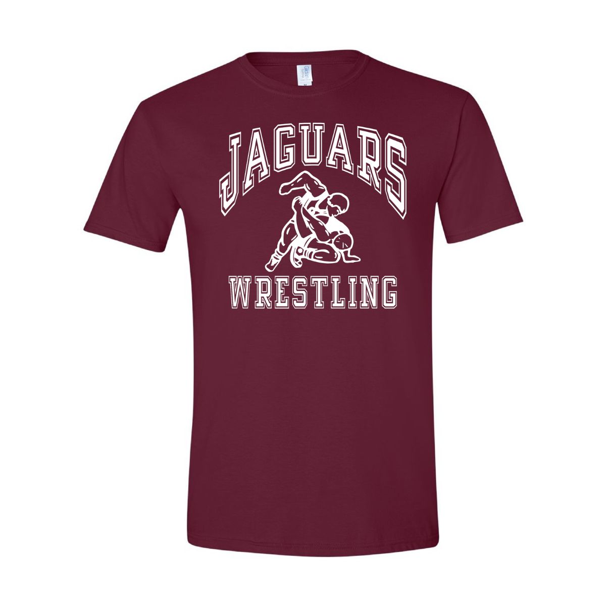 Pioneer Ridge Wrestling - Gildan Softstyle T-Shirt, Color: Maroon, Size: Youth Small