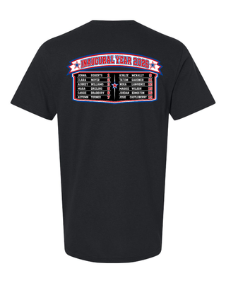 2026 Inaugural Wellsville Flag Football Shirt - Names on Back