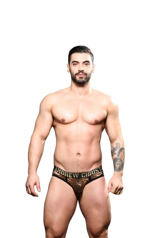Plush Tiger Brief w/ Almost Naked