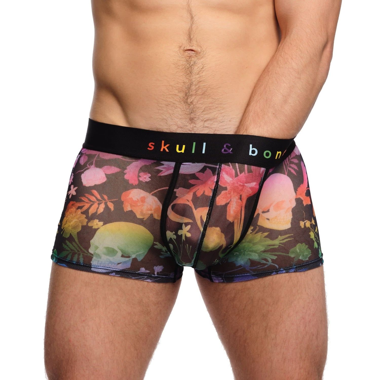 Rainbow Dutch Floral Mesh Trunk