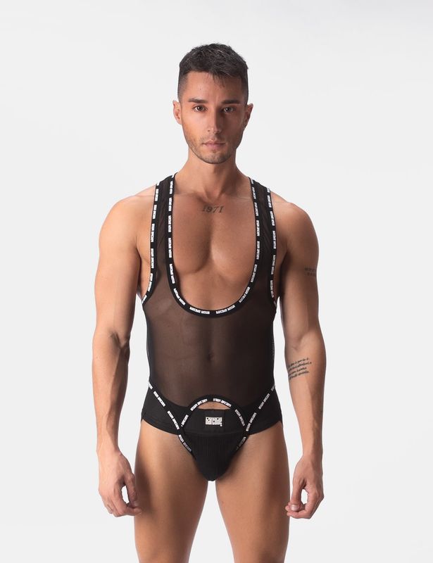 Mesh Singlet Jabari - Black