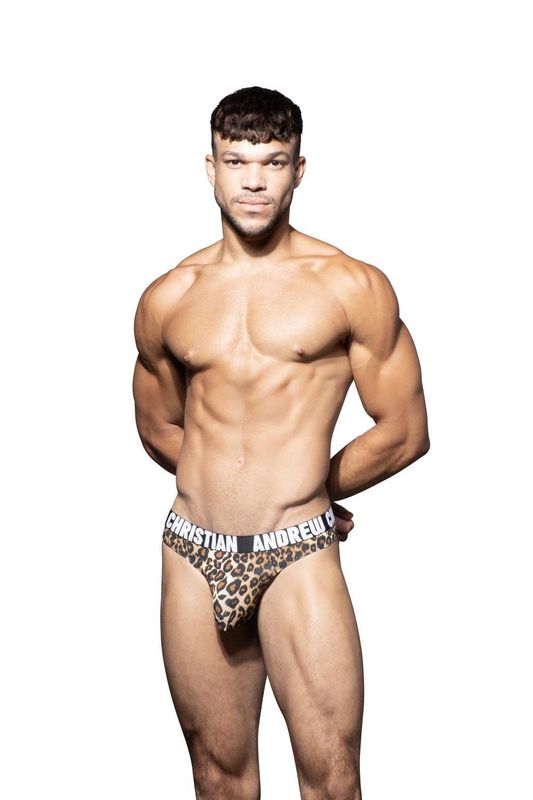 Leopard Thong w/ ALMOST NAKED®